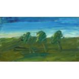 Sean McSweeney HRHA (b.1935) Irish ''Bogland Trees'' Signed and dated (19)88, signed, inscribed