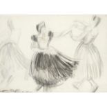 Dame Laura Knight RA, RWS, RE, RWA, PSWA, DBE (1877-1970) ''Skating Ballet'' Signed and inscribed,
