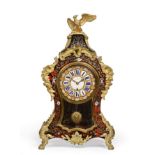 A ''Boulle'' Table Timepiece, signed Payne, 163 New Bond Street, London, circa 1890, case surmounted