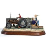 Border Fine Arts 'Golden Memories' (Ferguson 35), model No. B0799 by Ray Ayres, on wood base, with