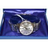 A stainless steel automatic wristwatch, signed Tissot, model: Seastar, with Tissot box