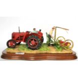 Border Fine Arts 'The First Cut' (David Brown Cropmaster), model No. JH70 by Ray Ayres, limited