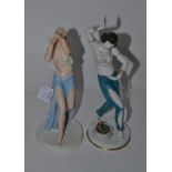 Two Rosenthal porcelain Art Deco figures