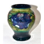 A Walter Moorcroft Anemone pattern vase