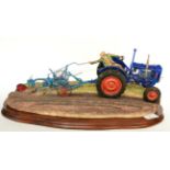 Border Fine Arts 'At The Vintage' (Fordson E27N Tractor), model No. B0517 by Ray Ayres, limited