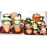 A group of Royal Doulton, Beswick and other character jugs