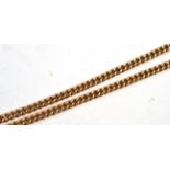 A 9ct gold watch chain22.9g