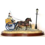 Border Fine Arts 'Delivered Warm' (Horse-drawn baker's van), model No. B0040 by Ray Ayres, limited