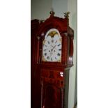 An early 19th century longcase clock