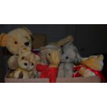 A quantity of stuffed jointed Teddy bears