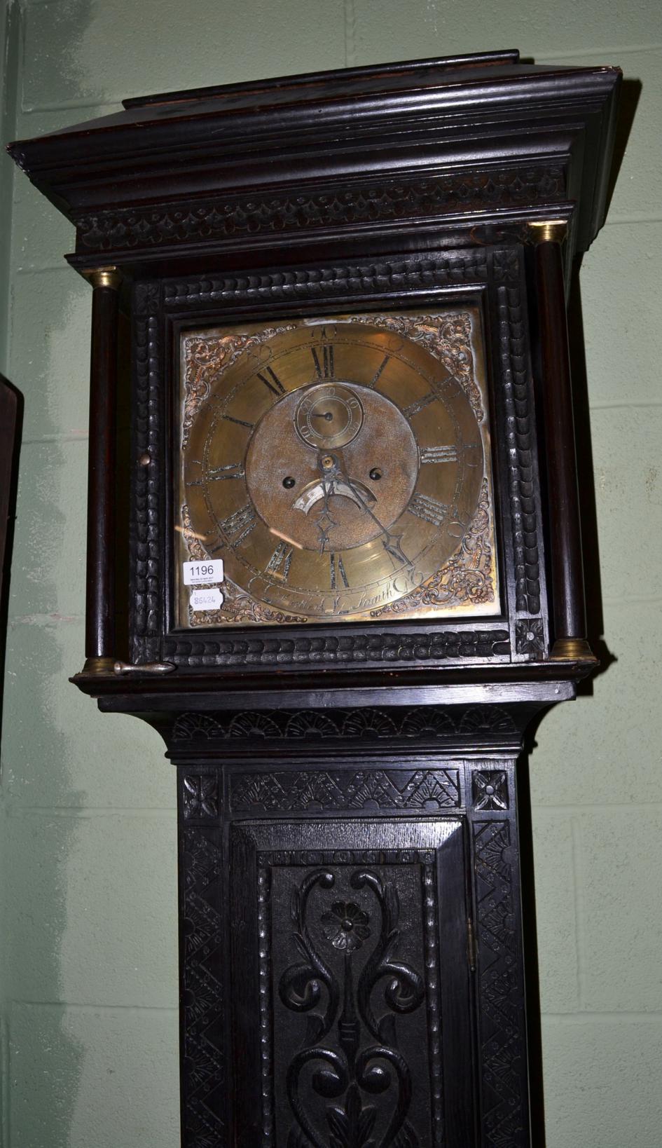 An 18th century longcase clock