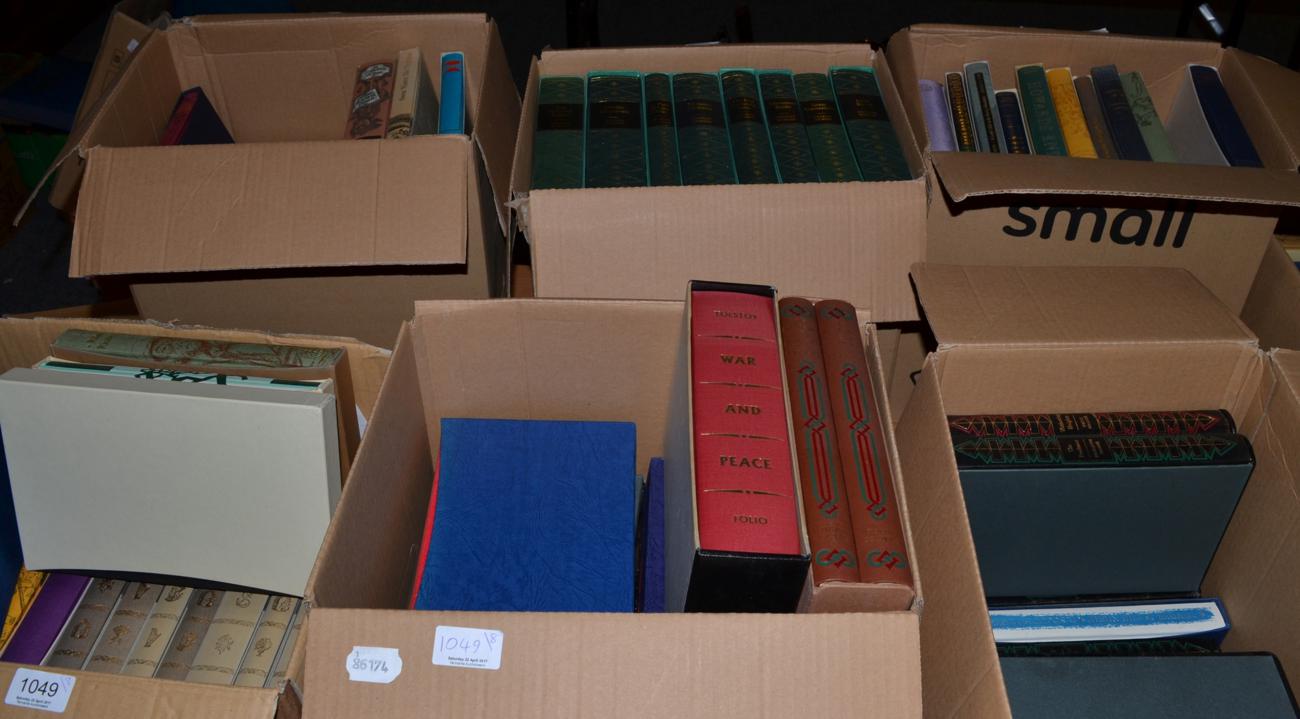 Quantity of literature, ancient, medieval, Renaissance, classic and modern, published by the Folio