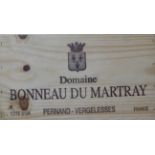 Domaine Bonneau du Martray Corton-Charlemagne Grand Cru 2000, Cote de Beaune, half case, owc (six