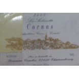 Domaine Courbis Cornas La Sabarotte 2001, Rhone, half case, oc (six bottles)