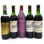 Chateau Cantenac Brown 1966, Margaux; Chateau Cantemerle 1966, Medoc; Chateau Belair 1966, St