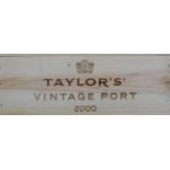 Taylor 2000, vintage port, half case, owc (six bottles)