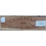 Paul Jaboulet Aine Cornas 2000, Rhone, half case, owc