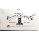 Chateau Tour St Bonnet 2012, Medoc Cru Bourgeois, magnum (x6) (six magnums)