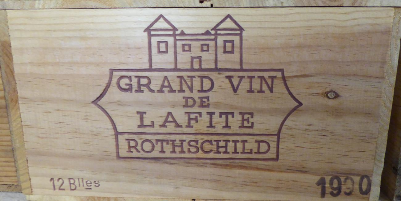 Chateau Lafite Rothschild 1990, Pauillac, owc (twelve bottles) Removed from the Wine Society 13th