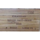 Chateau Bahans Haut-Brion 2005, Pessac-Leognan, owc (twelve bottles)