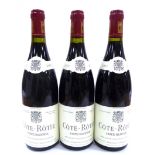 Domaine Rene Rostaing Cote Rotie - Cote Blonde 2001, Rhone (x3) (three bottles)