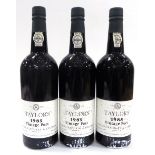 Taylor 1985, vintage port (x3) (three bottles)