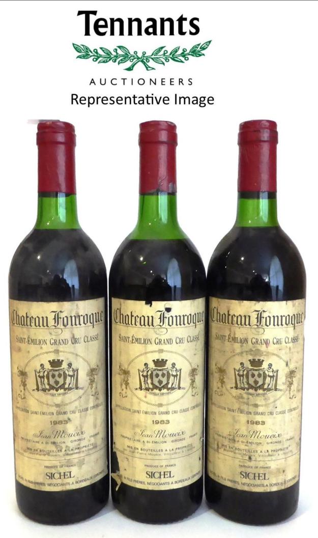 Chateau Fonroque 1983, St Emilion Grand Cru Classe (x7) (seven bottles)