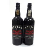 Offley Boa Vista 1970, vintage port (x2) (two bottles)
