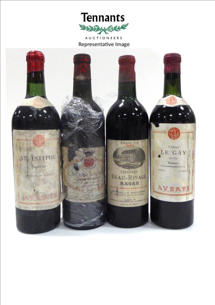 A Mixed Parcel of Mature Claret: Chateau Lagrange 1962 (x2); Chateau Lagrange 1960 (x6); Chateau