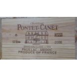 Chateau Pontet-Canet 2005, Pauillac, owc (twelve bottles)