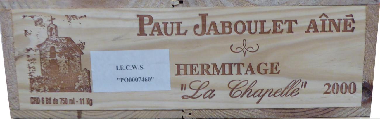 Paul Jaboulet Aine Hermitage La Chapelle 2000, Rhone, half case, owc