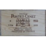 Chateau Pontet-Canet 2005, Pauillac, owc (twelve bottles)