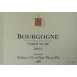 Domaine Robert Groffier Pere & Fils Bourgogne Pinot Noir 2014 (x12) (twelve bottles)