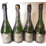 Borel-Lucas Blanc de Blancs Grand Cru 2002, vintage champagne (x4) (four bottles)