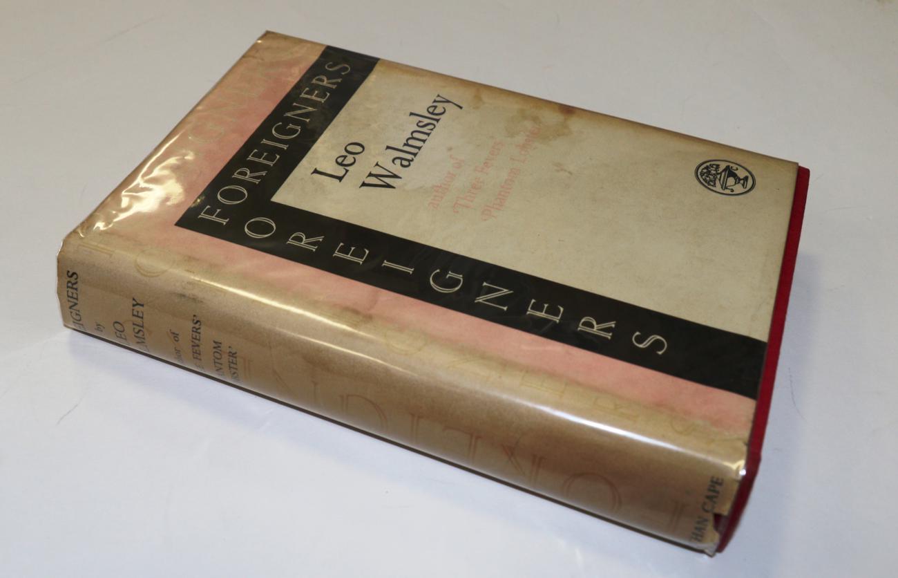 Walmsley (Leo) AN EXCEPTIONAL COLLECTION OF FIRST EDITIONS Thirty 8vo volumes, FIVE WITH AUTHOR'S - Image 2 of 3