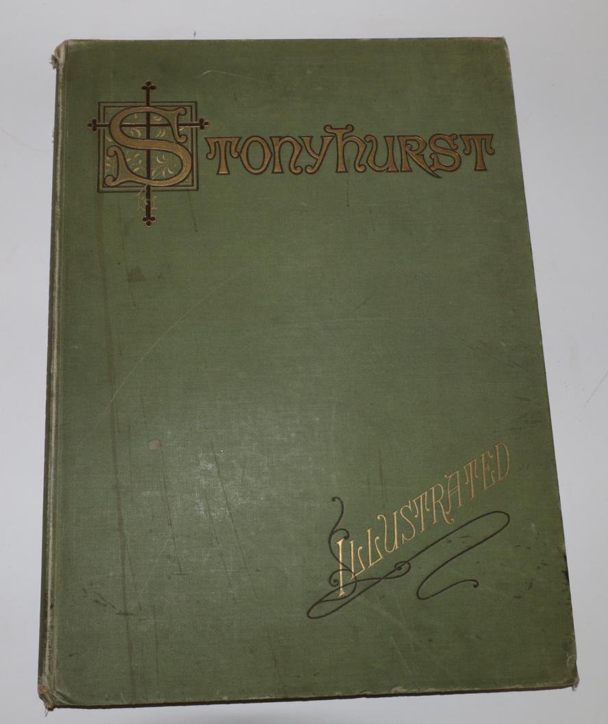 Rimmer (Alfred) Stonyhurst Illustrated, 1884, London, Burns and Oates, folio, tinted plates with