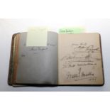 AUTOGRAPH ALBUM Barningham (Julia, of Bowdon and Alderley Edge, Cheshire, Compiler) 8vo autograph