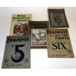 Bairnsfather (Capt. Bruce) Fragments from France, [c.1915], London, The Bystander, four 4to booklets