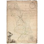 IMPORTANT MAP OF DERBYSHIRE Burdett (P.P.) To The Right Honourable The President, Vice-Presdient…