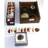 A collection of 18th century and later wax seals