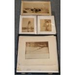 A collection of Russian photographs mounted on card, some in album titled ''Cacusus''