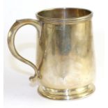 A silver mug Georgian style, Collingwood & Sons, Birmingham 193811ozt