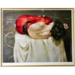 After Robert Lenkiewicz (1941-2002) ''Esther - Rear view'' Signed, inscribed and numbered 98/250,