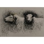 Henry Moore OM, CH, FBA (1898-1986) ''Sheep Heads'' Signed and numbered 42/50, a black and white