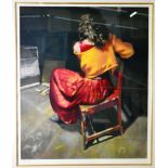 After Robert Lenkiewicz (1941-2002) ''Esther/ rear view - St Anthony theme - Project 18'' Signed,