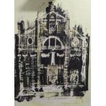 John Piper CH (1903-1992) ''San Moisè, Venice'' Signed in pencil, numbered 21/50, lithograph, 73cm