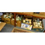 A large quantity of mixed ceramics including blue and white, etc (in six boxes)