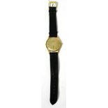 A 9ct gold wristwatch, signed Kered