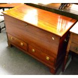 A camphor wood lined chest Front left foot is loose