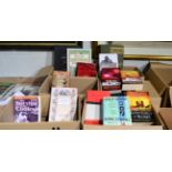 Nine boxes of miscellaneous books, including Yorkshire/Dales interest (qty)